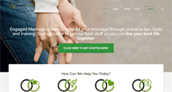 Desktop Screenshot of engagedmarriage.com